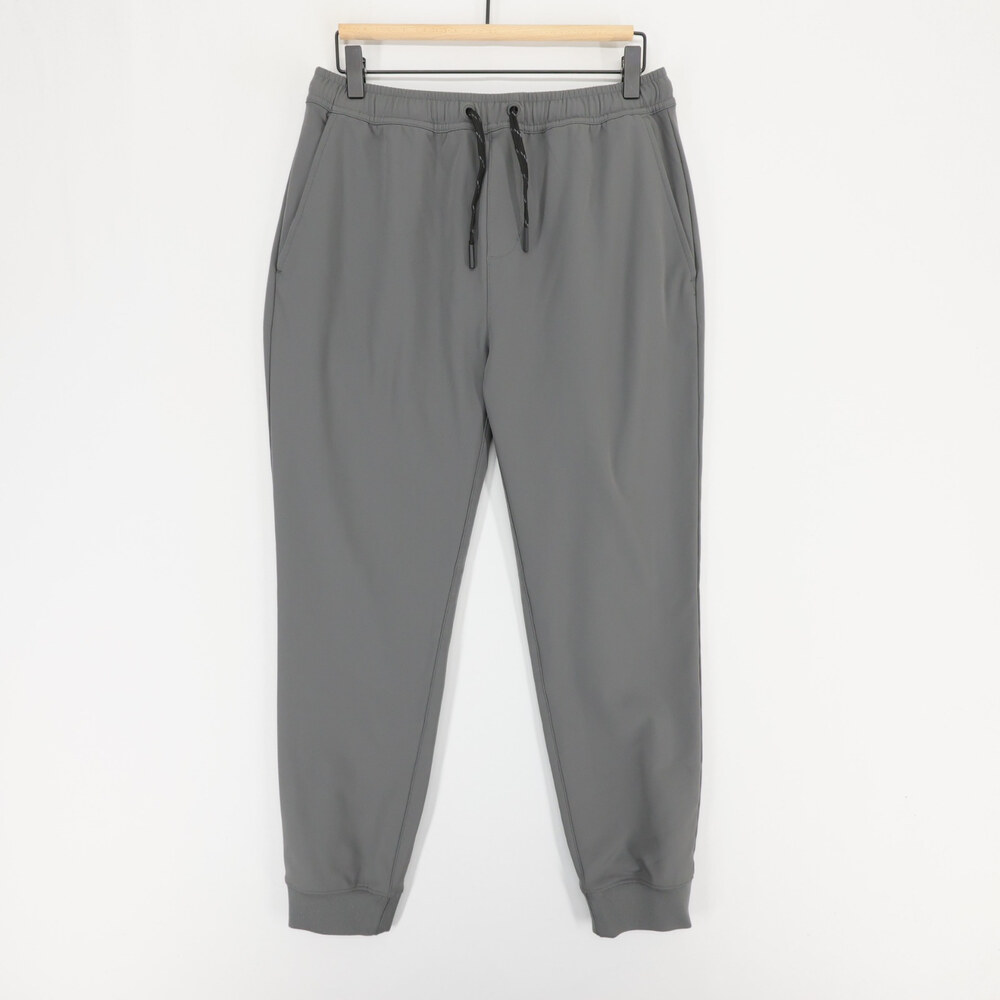 BYLT Joggers Mens M Gray Athletic Pants Drawstring Stretch Fleece Lined